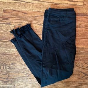 Cello skinny jeans with fringe!